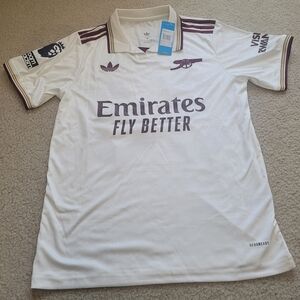 Adidas Arsenal Stadium Martin Zubimendi #36 Soccer Jersey Men M